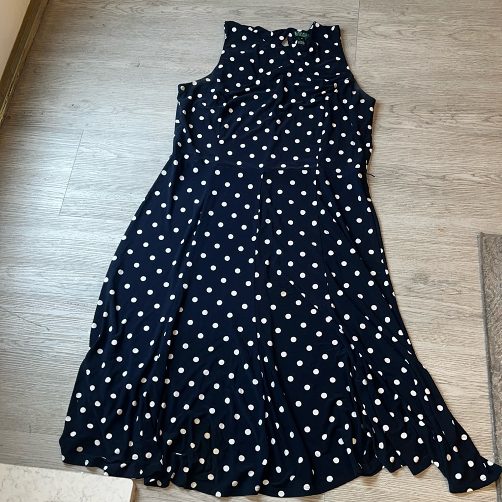 Like New Ralph Lauren Polka Dress